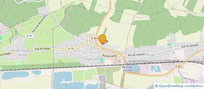 localisation de l'entreprise MONSIEUR KILLIAN VIERSOU  IGOVILLE