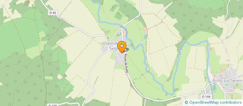 localisation de l'entreprise MONSIEUR KILLIAN VILAIN  CHEMILLY-SUR-SEREIN