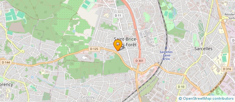 localisation de l'entreprise MONSIEUR KILLIAN YANAN  SAINT-BRICE-SOUS-FORET