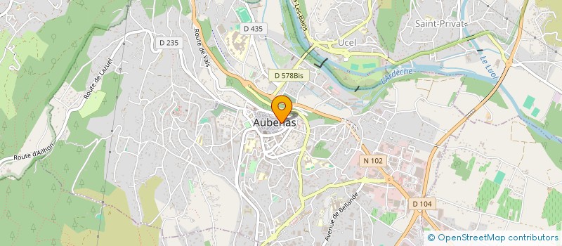localisation de l'entreprise MONSIEUR KILLY WANSI à AUBENAS