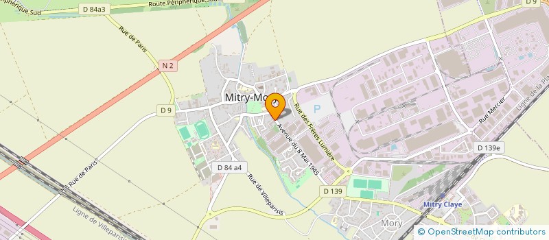 localisation de l'entreprise MONSIEUR KILYAN MASAMBU  MITRY-MORY