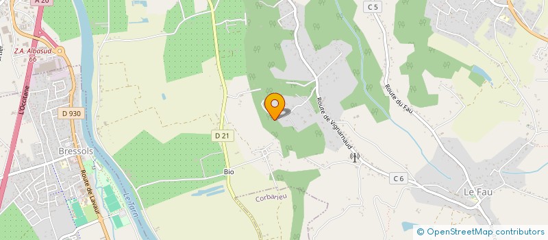 localisation de l'entreprise MONSIEUR KILYAN TEKPRI  MONTAUBAN