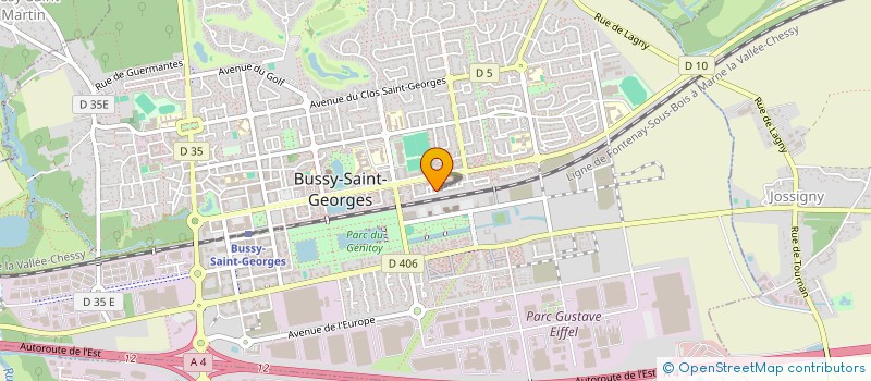 localisation de l'entreprise MONSIEUR KIM ANG  BUSSY-SAINT-GEORGES