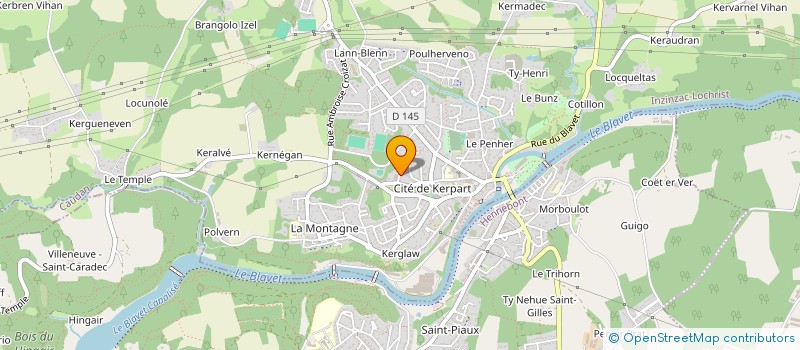 localisation de l'entreprise MONSIEUR KIM BOUILLON  INZINZAC-LOCHRIST