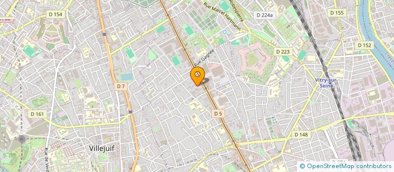 localisation de l'entreprise MONSIEUR KIM CHI à VITRY-SUR-SEINE