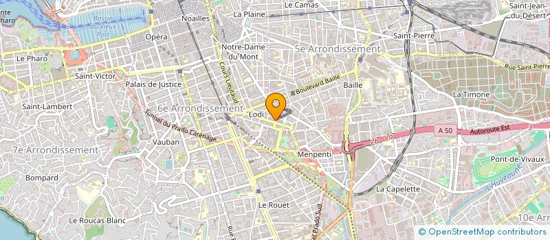 localisation de l'entreprise MONSIEUR KIM GERARD à MARSEILLE