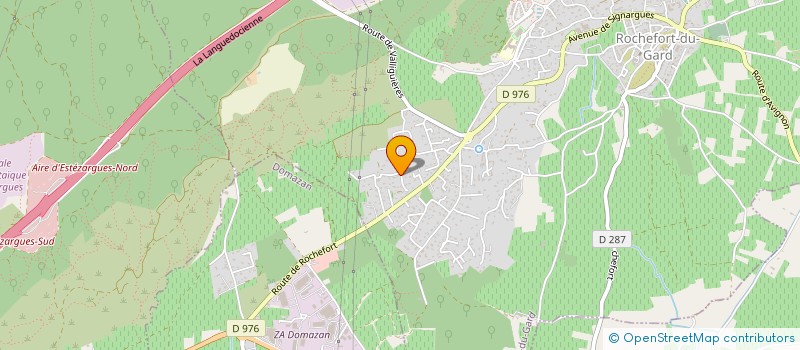 localisation de l'entreprise MONSIEUR KIM-HUONG HOANG  ROCHEFORT-DU-GARD