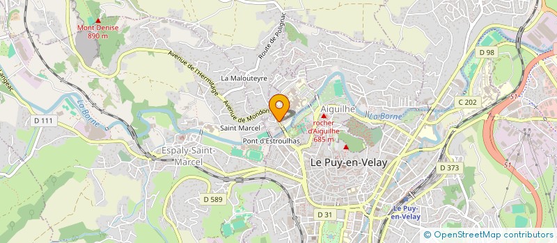 localisation de l'entreprise MONSIEUR KIM HUY FREDERIC NGUYEN  LE PUY-EN-VELAY