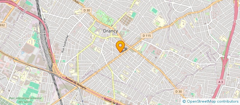 localisation de l'entreprise MONSIEUR KIM HUYNH à DRANCY