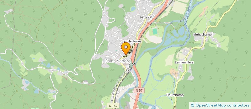 localisation de l'entreprise MONSIEUR KIM LAURENT  SAINT-NABORD