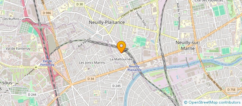 localisation de l'entreprise MONSIEUR KIM-LENG UNG à NEUILLY-PLAISANCE