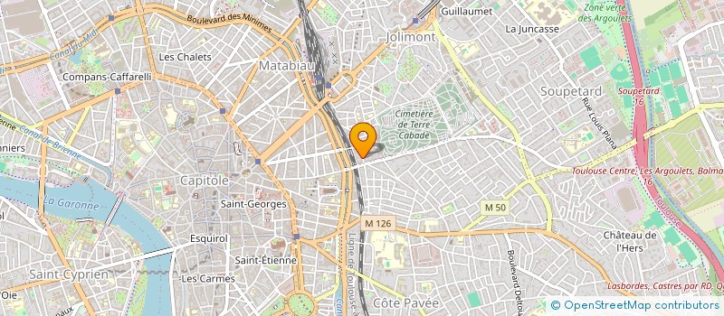 localisation de l'entreprise MONSIEUR KIM LINNENKAMP  TOULOUSE