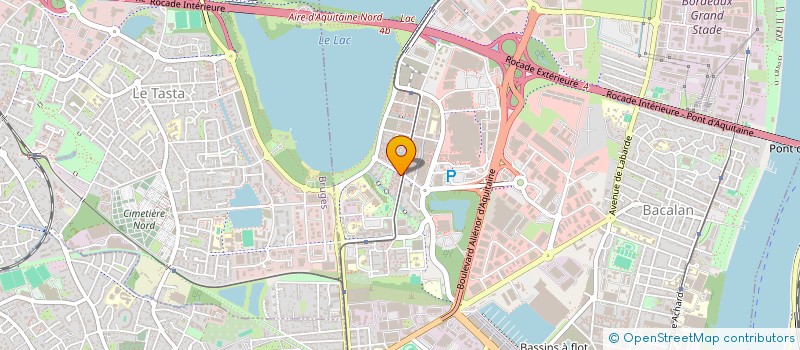 localisation de l'entreprise MONSIEUR KIM LOUIS LEON EDMON SALAGER  BORDEAUX