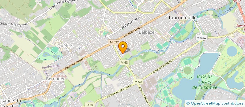 localisation de l'entreprise MONSIEUR KIM NGUYEN à TOURNEFEUILLE