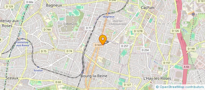 localisation de l'entreprise MONSIEUR KIM NGUYEN à BOURG-LA-REINE