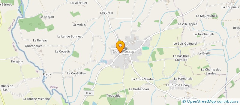 localisation de l'entreprise MONSIEUR KIM PHENG NGOV  COMBLESSAC