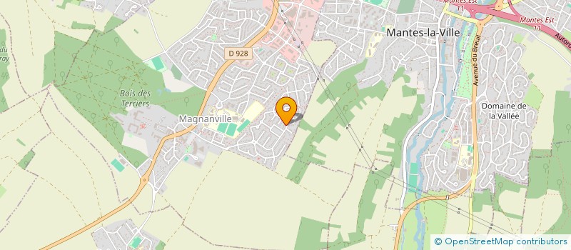 localisation de l'entreprise MONSIEUR KIM PINPIN  MAGNANVILLE