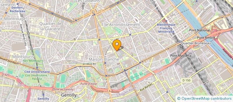 localisation de l'entreprise MONSIEUR KIM RIN TANG  PARIS