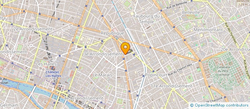 localisation de l'entreprise MONSIEUR KIM TESSON à PARIS