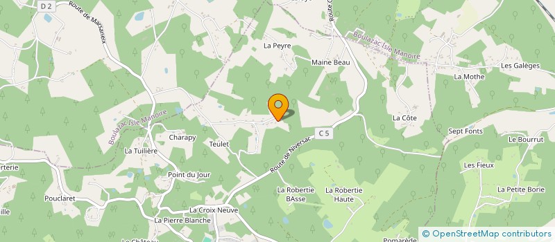 localisation de l'entreprise MONSIEUR KIM VAN ROMPAY  SANILHAC