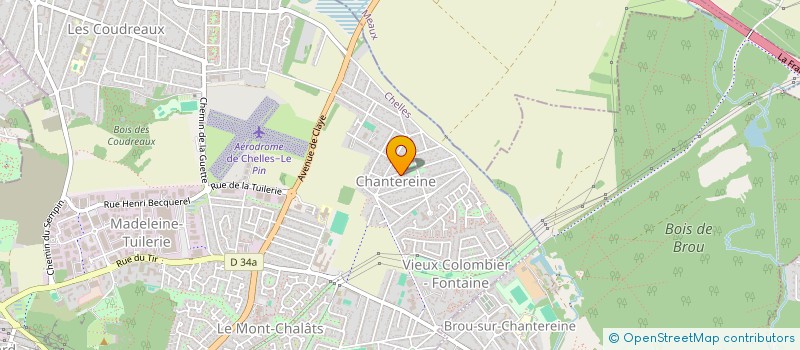 localisation de l'entreprise MONSIEUR KIMSAN SENG  CHELLES