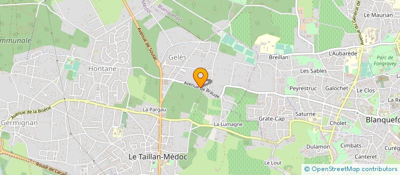 localisation de l'entreprise MONSIEUR KIMY METBACH à LE TAILLAN-MEDOC