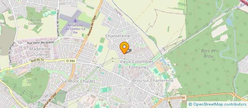 localisation de l'entreprise MONSIEUR KINA MOU  CHELLES