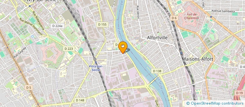 localisation de l'entreprise MONSIEUR KINAN AL KOUDSI  VITRY-SUR-SEINE