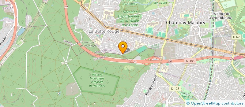 localisation de l'entreprise MONSIEUR KINDY CAROLY  CHATENAY-MALABRY