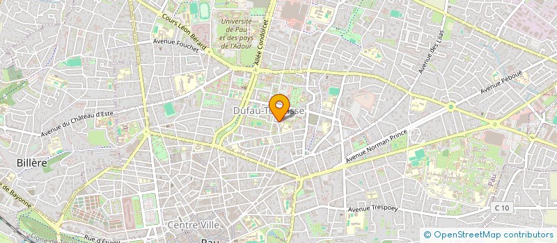 localisation de l'entreprise MONSIEUR KING AMOUSSOU à PAU