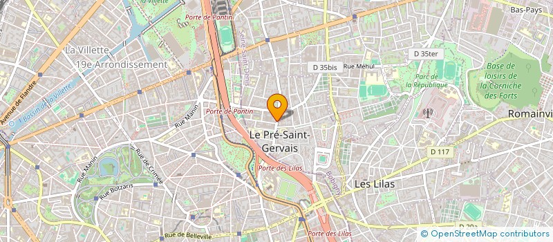 localisation de l'entreprise MONSIEUR KING BOULOUD à LE PRE-SAINT-GERVAIS