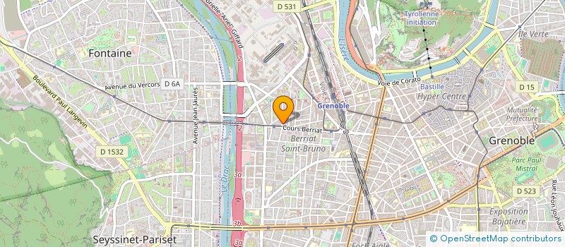 localisation de l'entreprise MONSIEUR KINGSLEY ALARI à GRENOBLE