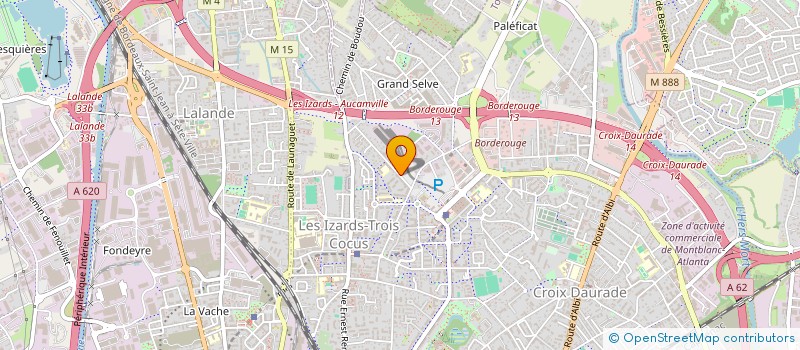 localisation de l'entreprise MONSIEUR KINGSLEY IKUBOR  TOULOUSE