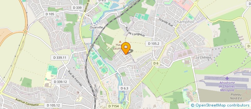 localisation de l'entreprise MONSIEUR KINGSLEY MUKUNKU  CHARTRES