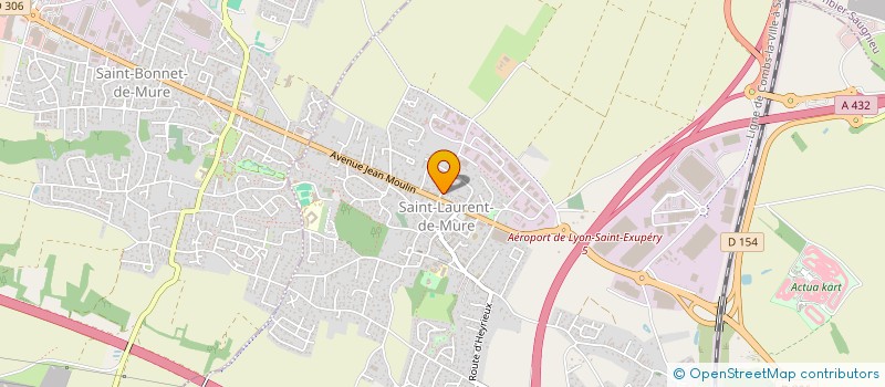 localisation de l'entreprise MONSIEUR KINH MAC  SAINT-LAURENT-DE-MURE