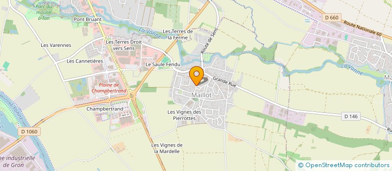 localisation de l'entreprise MONSIEUR KINKELA MATANGA  MAILLOT