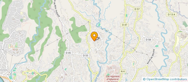 localisation de l'entreprise MONSIEUR KINSLER BRIAND  FORT-DE-FRANCE