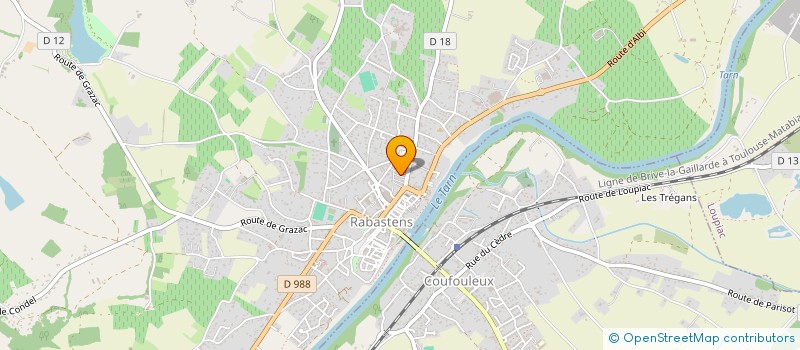 localisation de l'entreprise MONSIEUR KINZI NICOLAS  RABASTENS