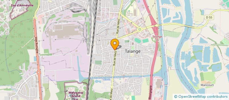 localisation de l'entreprise MONSIEUR KIRAKOSYAN VALODYA  TALANGE