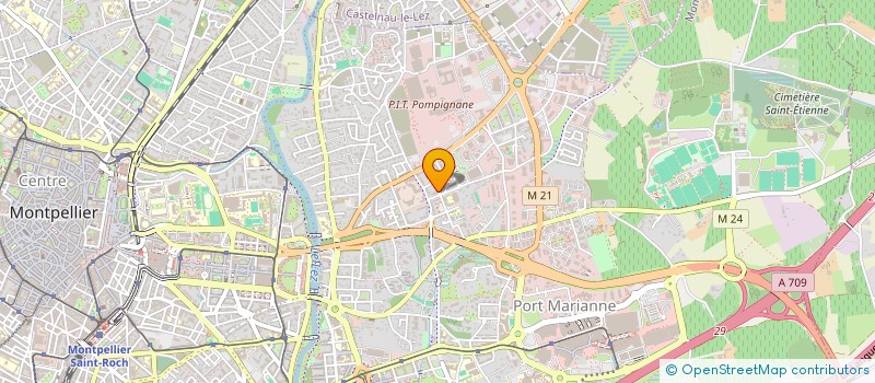 localisation de l'entreprise MONSIEUR KIRANE GRONDIN  SAINTE-MARIE