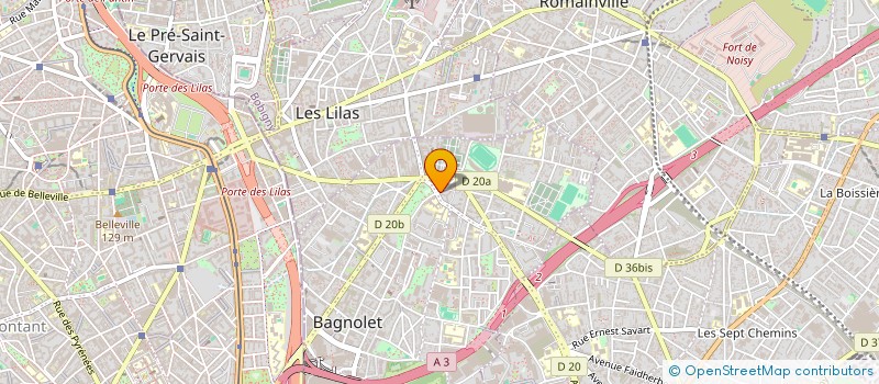 localisation de l'entreprise MONSIEUR KIRIL KIRILOV à BAGNOLET