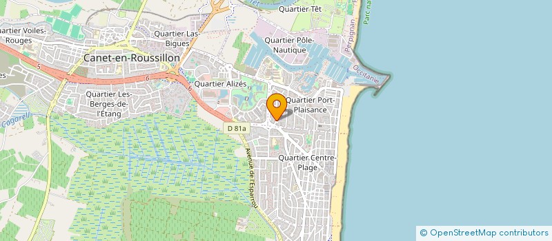 localisation de l'entreprise MONSIEUR KIRILL KULEMIN à CANET-EN-ROUSSILLON
