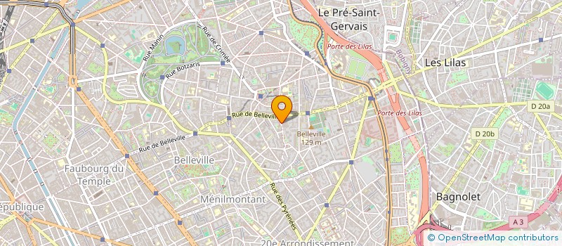 localisation de l'entreprise MONSIEUR KIRILL POTEHIN  PARIS