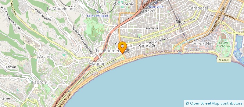 localisation de l'entreprise MONSIEUR KIRILL SEVTSOV à NICE