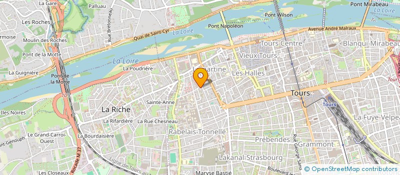 localisation de l'entreprise MONSIEUR KIROLOS RAMY FAHMY  TOURS