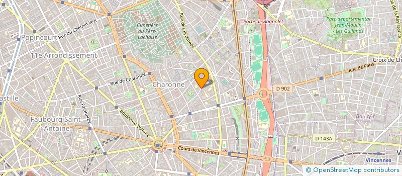 localisation de l'entreprise MONSIEUR KIRON KHAN  PARIS