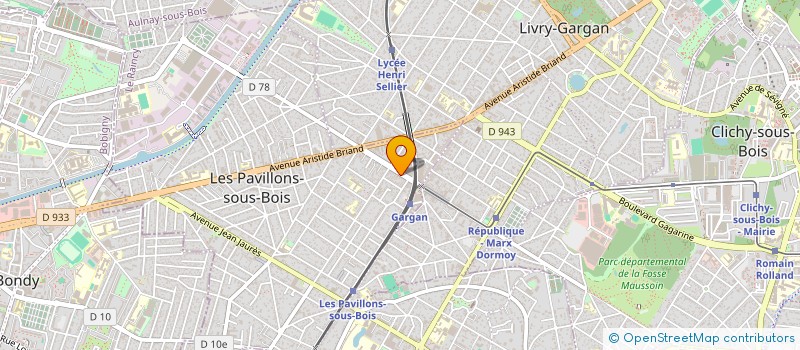 localisation de l'entreprise MONSIEUR KIRUSHANTHAN ARULTHASAN  LES PAVILLONS-SOUS-BOIS