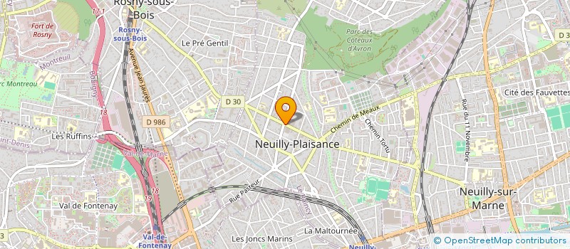 localisation de l'entreprise MONSIEUR KISY TAN à NEUILLY-PLAISANCE