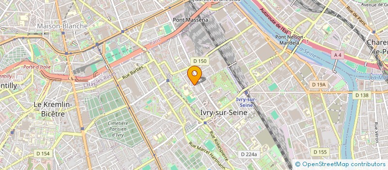 localisation de l'entreprise MONSIEUR KIWAN-MICK MIKAEL-MOKDESSI  IVRY-SUR-SEINE