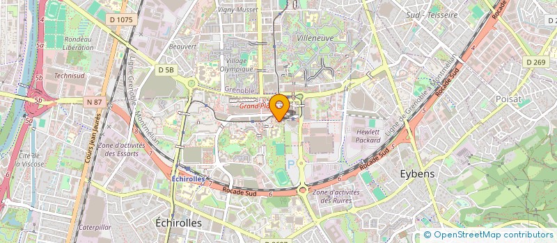 localisation de l'entreprise MONSIEUR KIYAN REHIOUI  ECHIROLLES